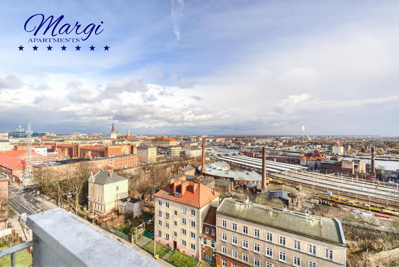 Margi Blue Sky Apartament Lägenhet Szczecin Exteriör bild