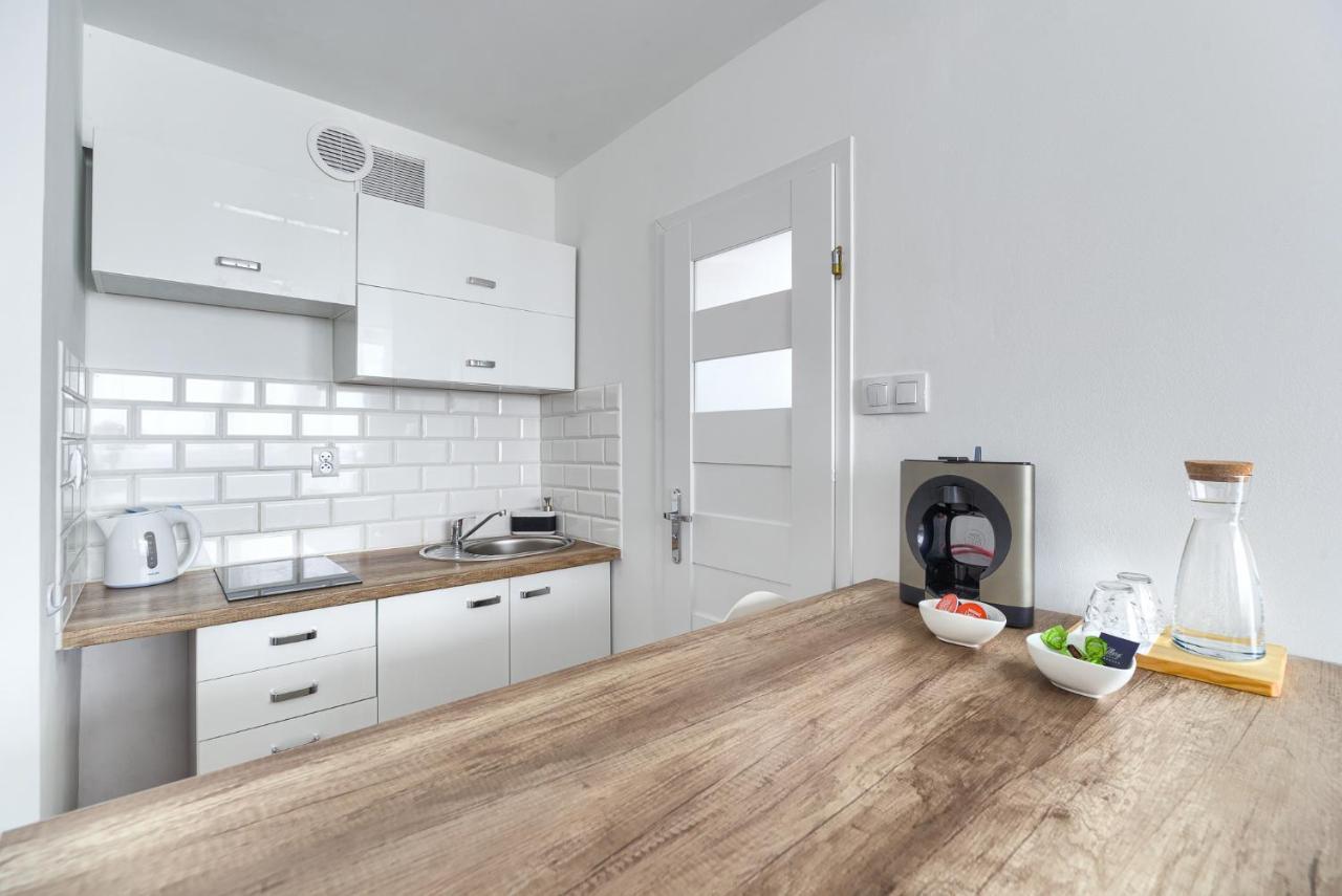 Margi Blue Sky Apartament Lägenhet Szczecin Exteriör bild